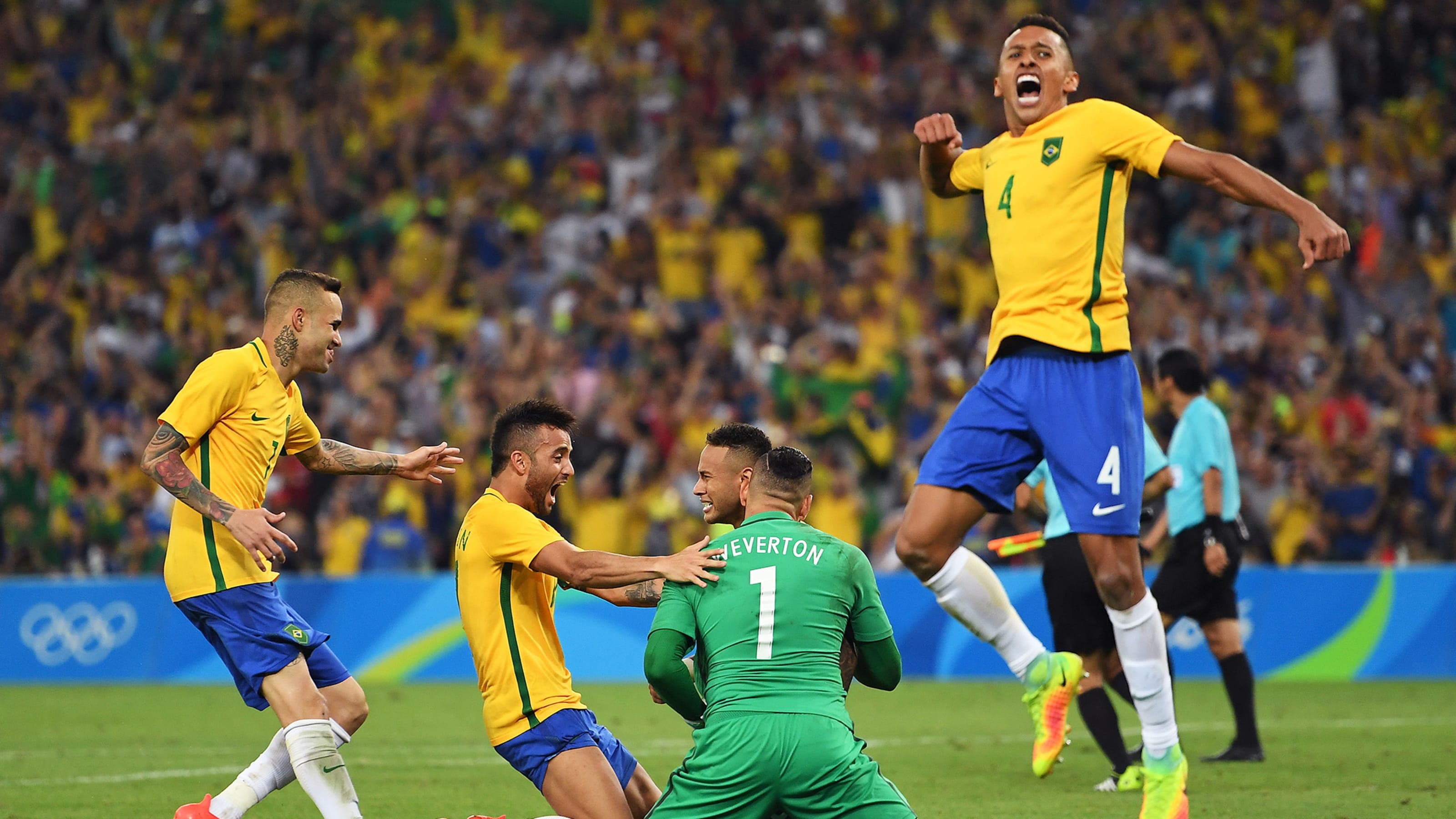 Tears Of Joy As Brazil Beat Germany To Football Gold Olympic News