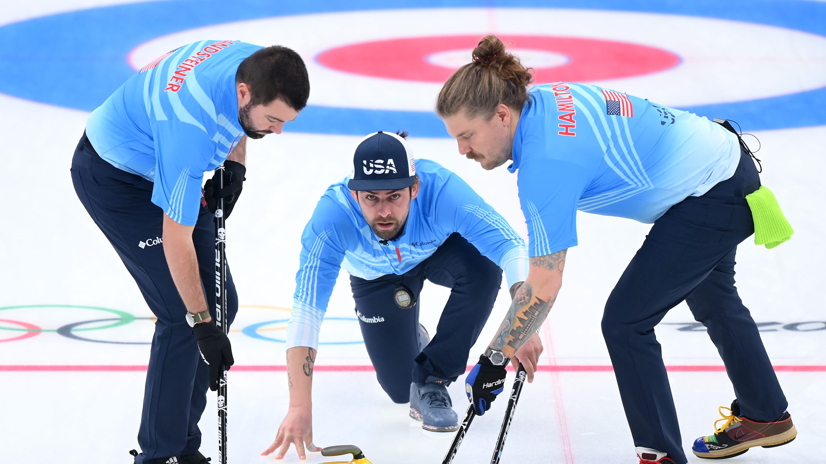 Beijing 22 Men S Curling The Rejects Aiming To Win Bronze For Team Usa