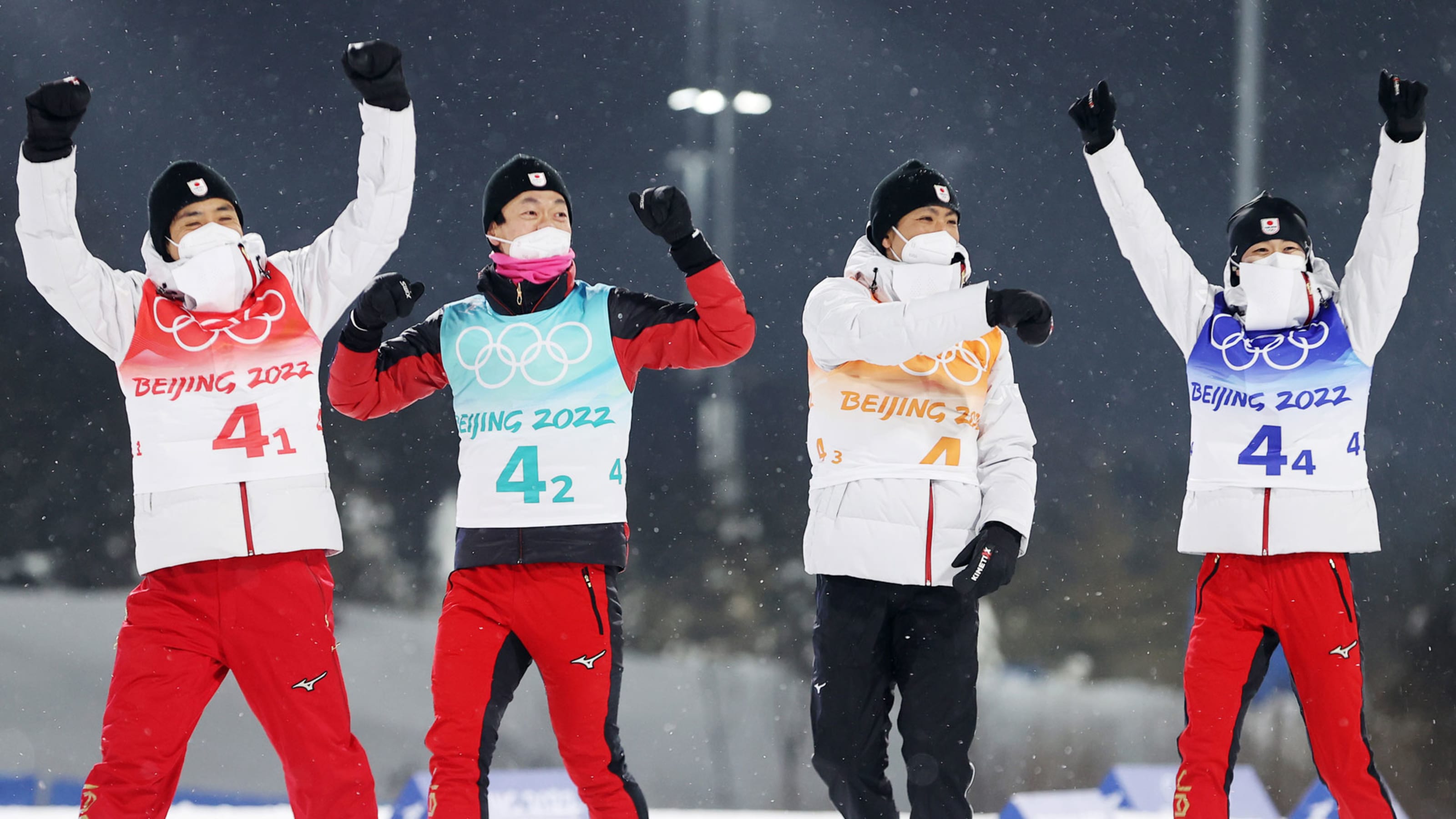 ノルディック複合 北京22 渡部暁斗 ラージヒルと団体で銅 3大会連続4個目のメダル獲得