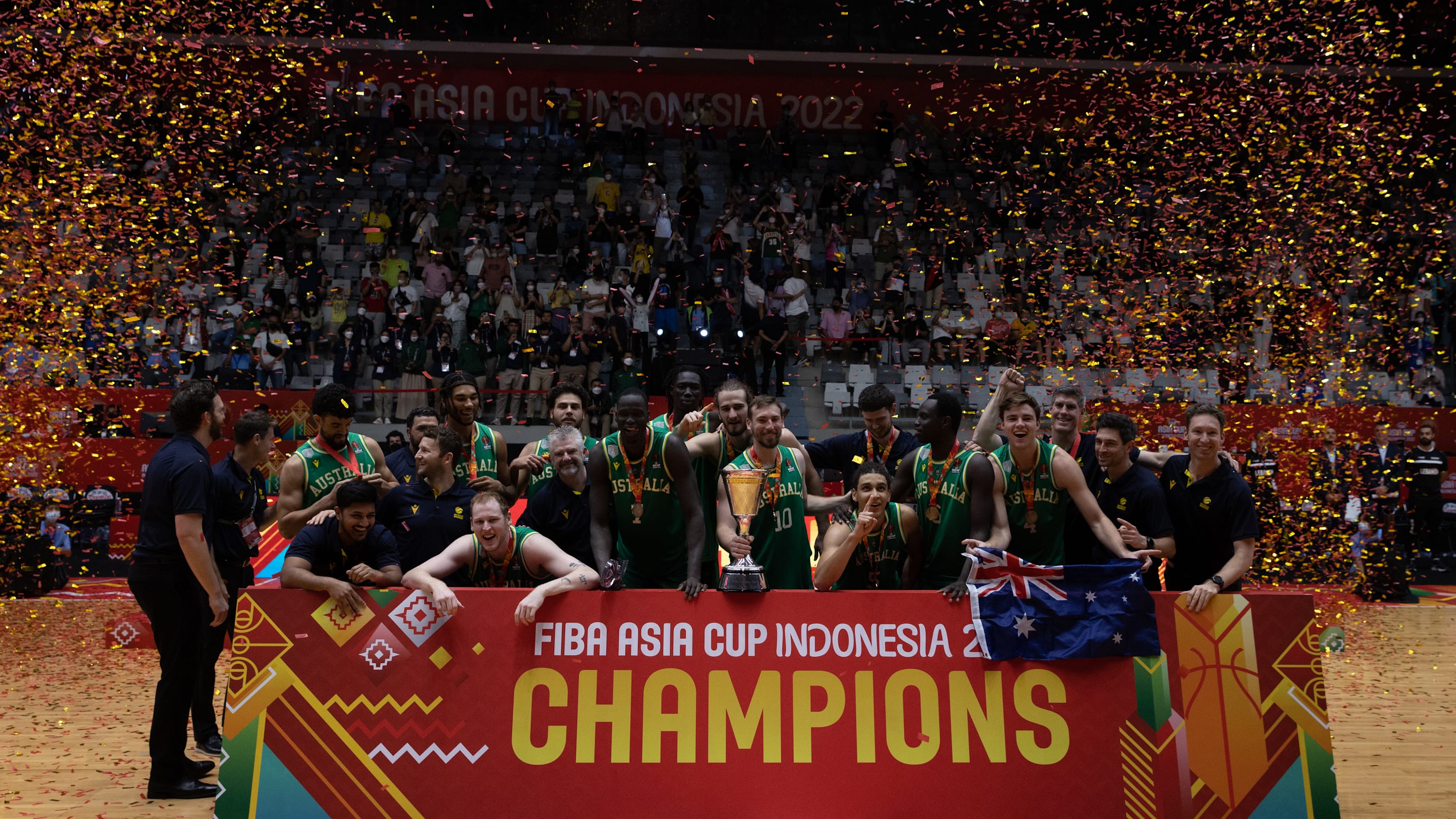 バスケットボール オーストラリアが2連覇達成 Fiba男子アジアカップ22