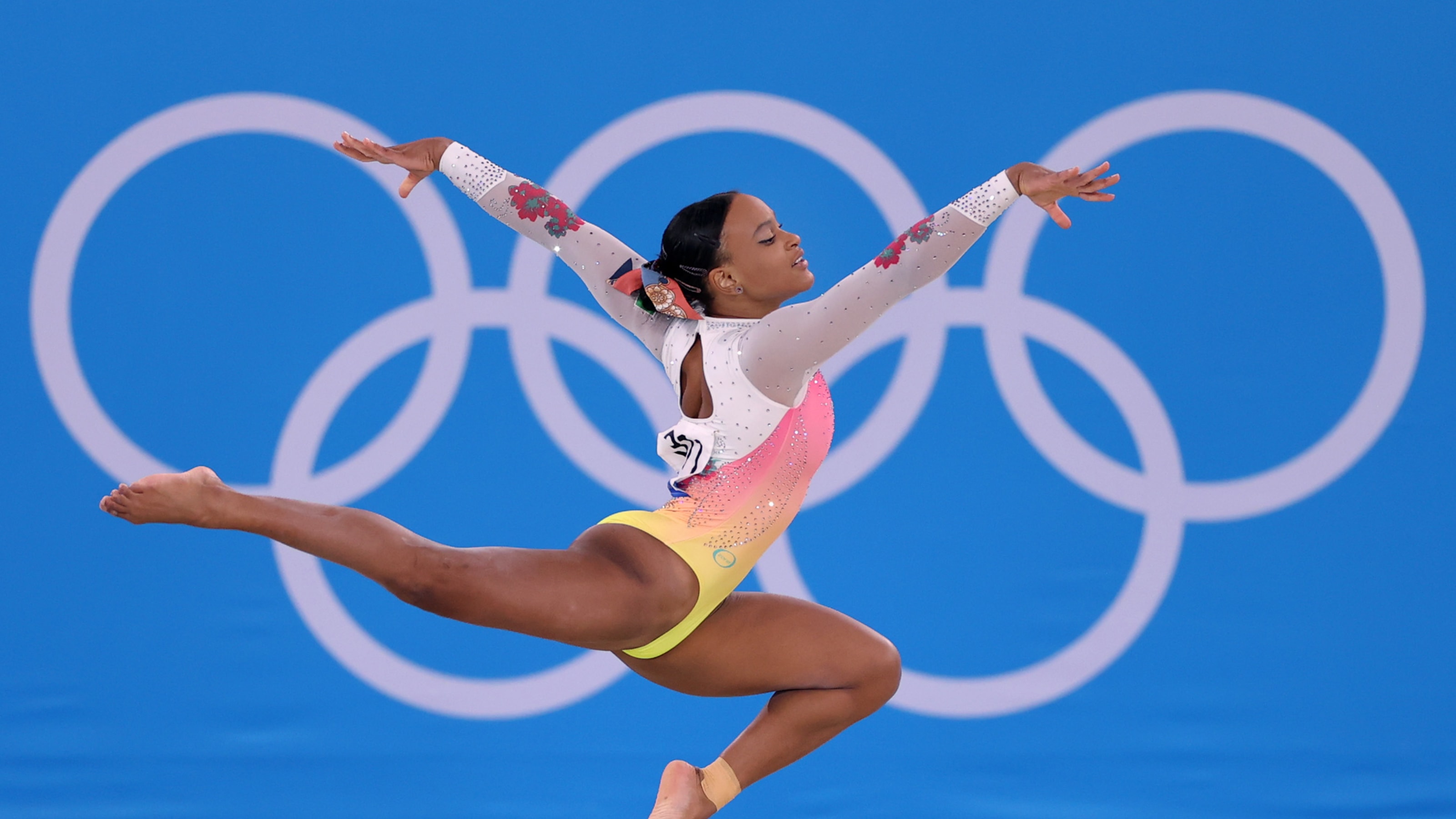Rebeca Andrade will compete for the first time since winning Olympic gold