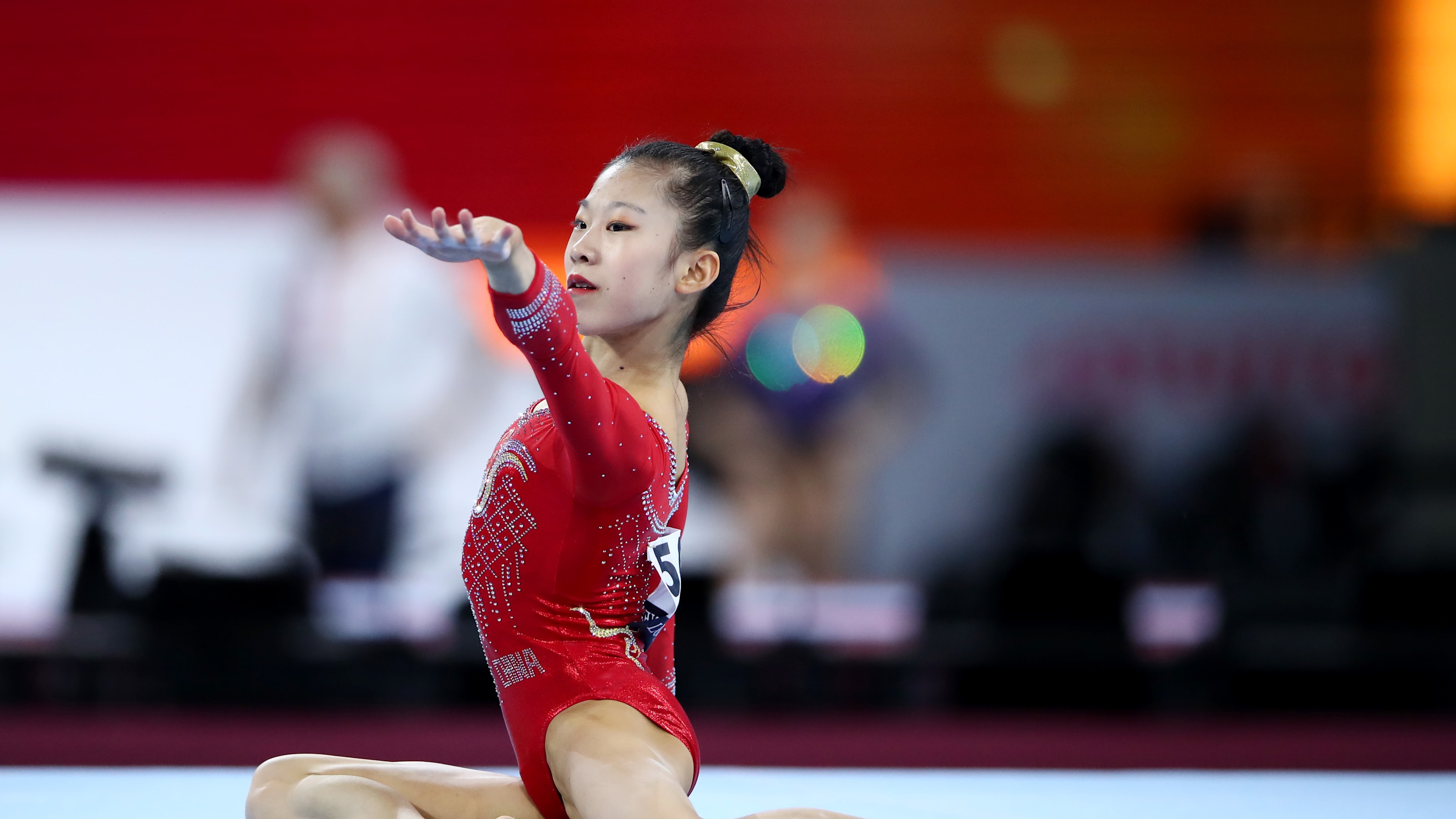 Qi Qi Wins Second Title At Chinese Gymnastics Champs