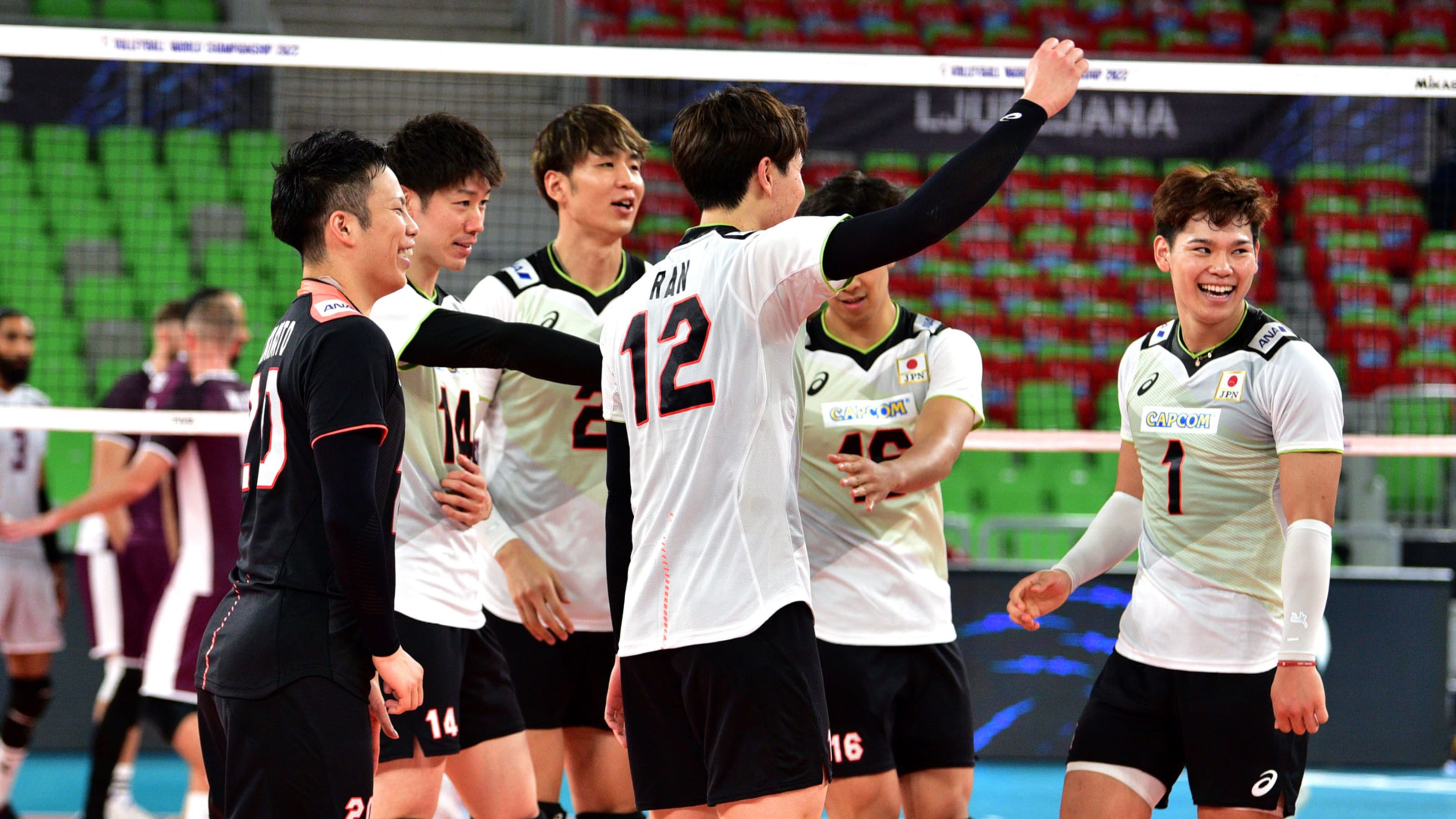 龍神nippon カタールに3 0快勝で初戦飾る バレーボール 男子世界選手権1日目