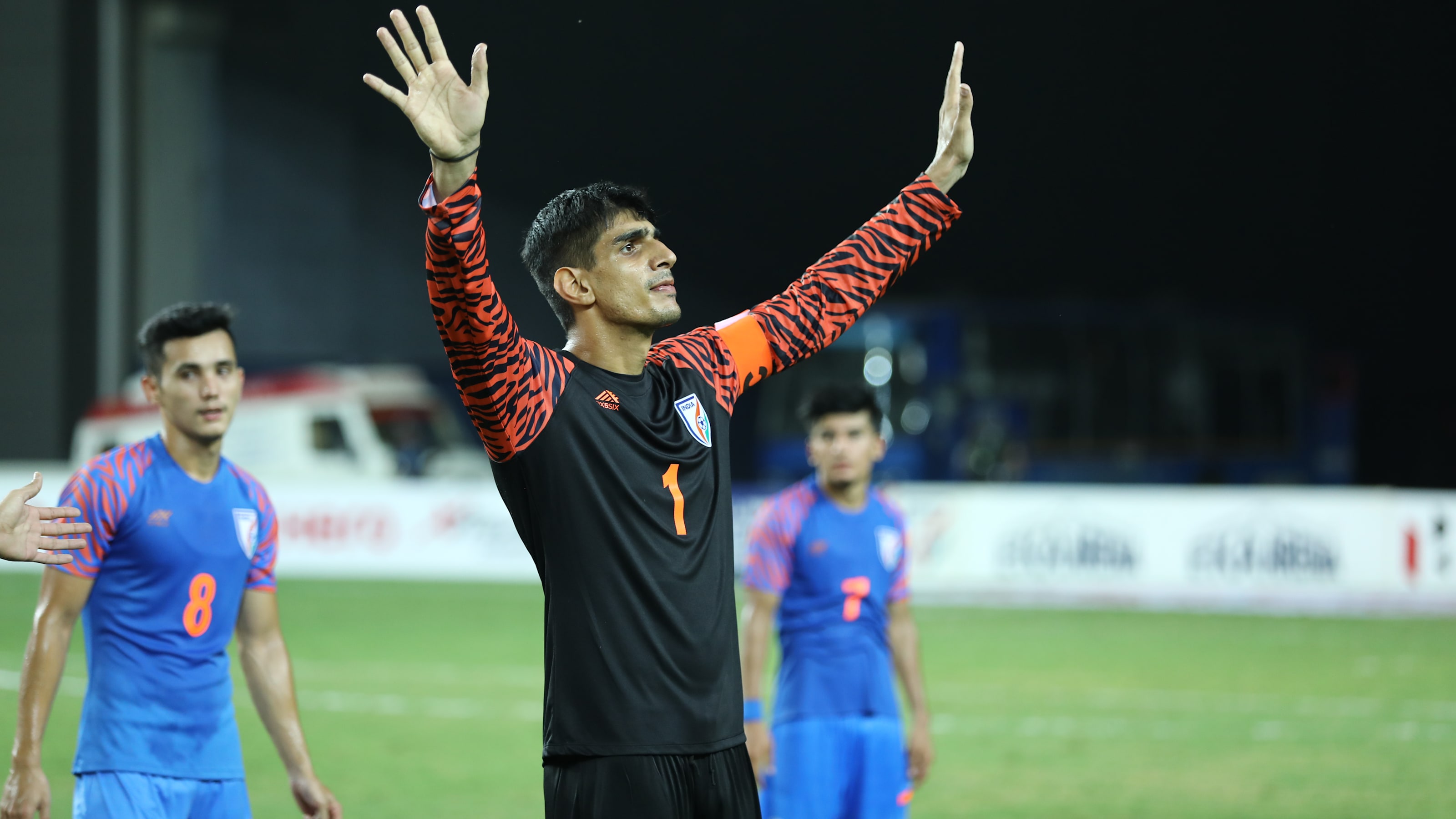 indian football team goalkeeper jersey