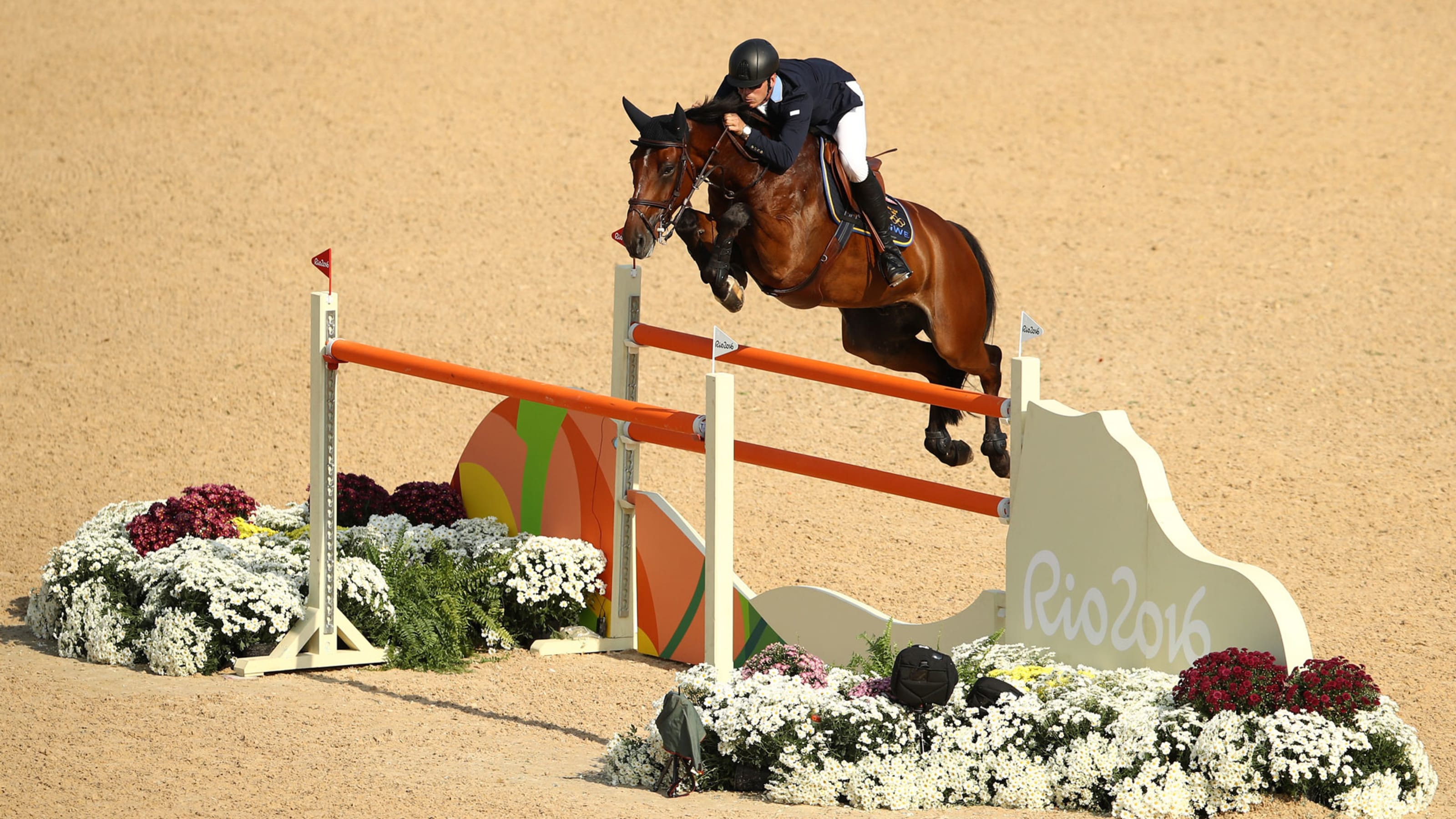 川合正育とケルビン号のコンビが優勝 障害馬術 W杯リヤド