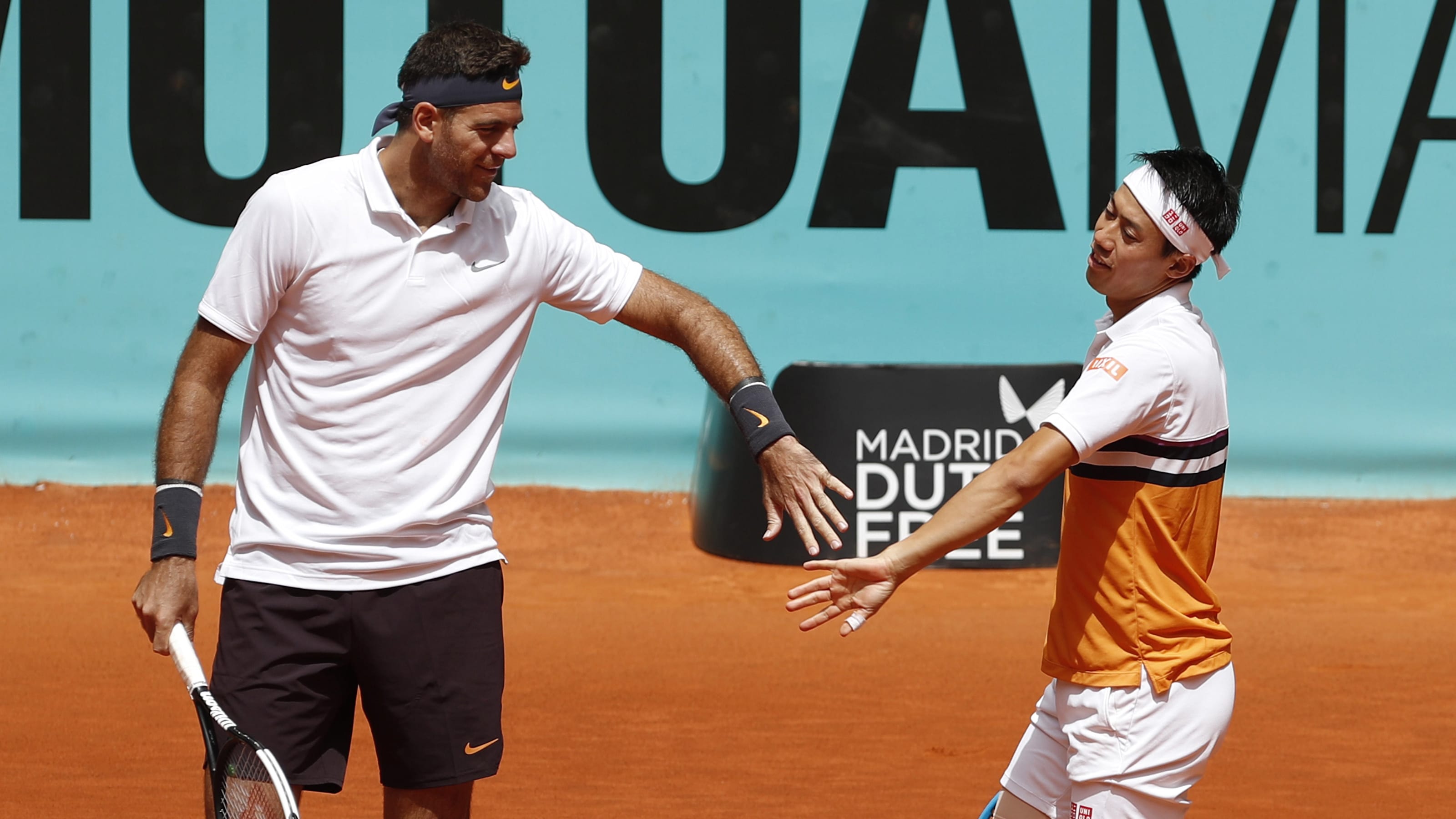 テニス マドリードop４日目 男子ダブルスの錦織 デルポトロ組が初戦突破