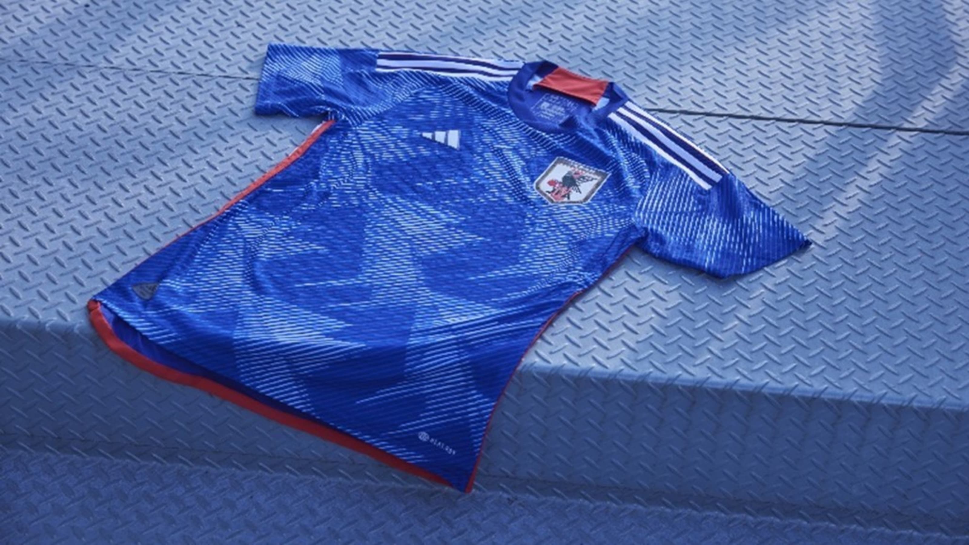 サッカー カタールw杯などで着用する日本代表新ユニフォームが発表 コンセプトは Origami