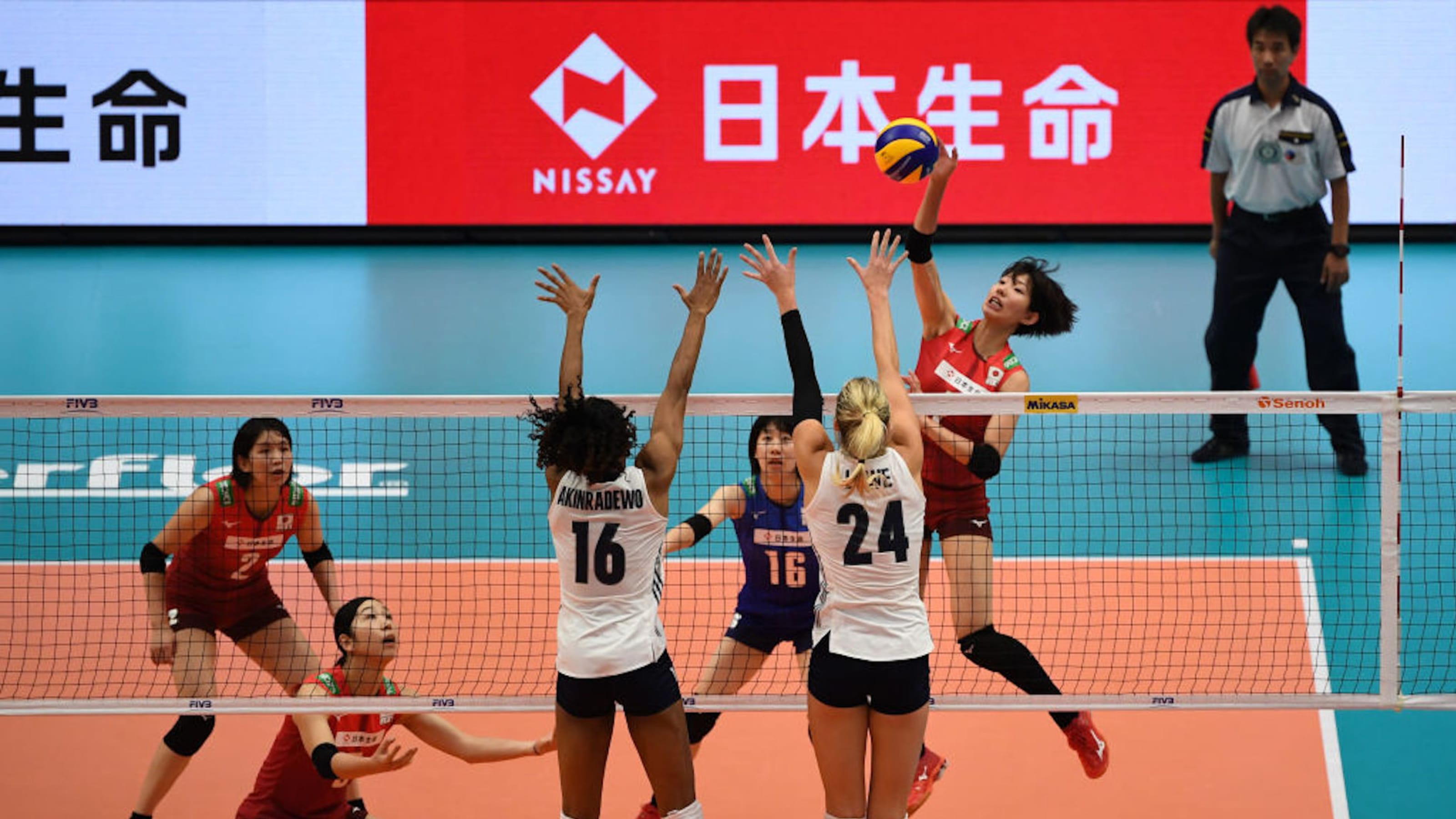 Fivb女子バレーボールネーションズリーグ19第3節 ベルギー戦制せず日本2連敗