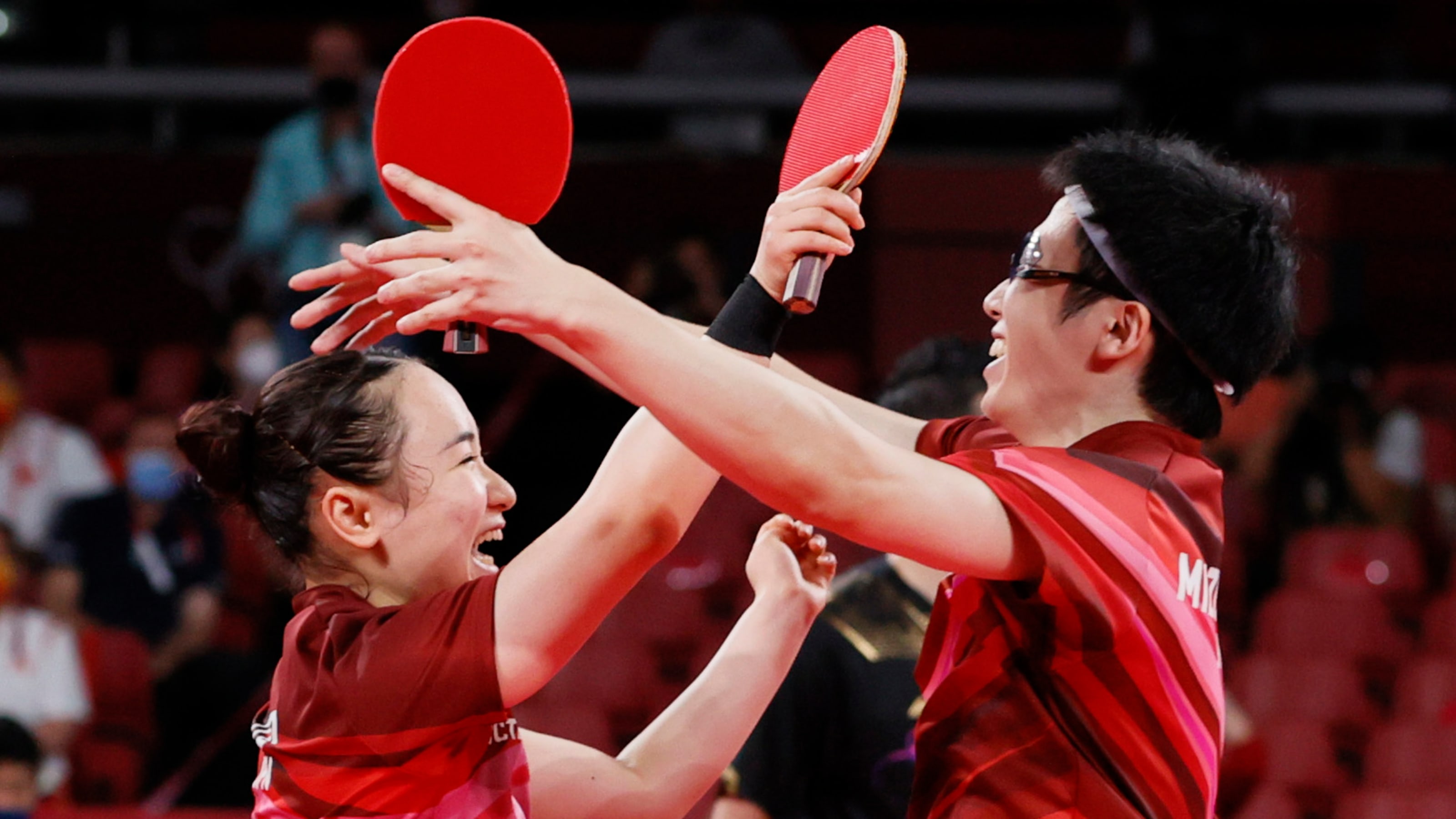Japan Upsets China For Table Tennis Mixed Doubles Gold