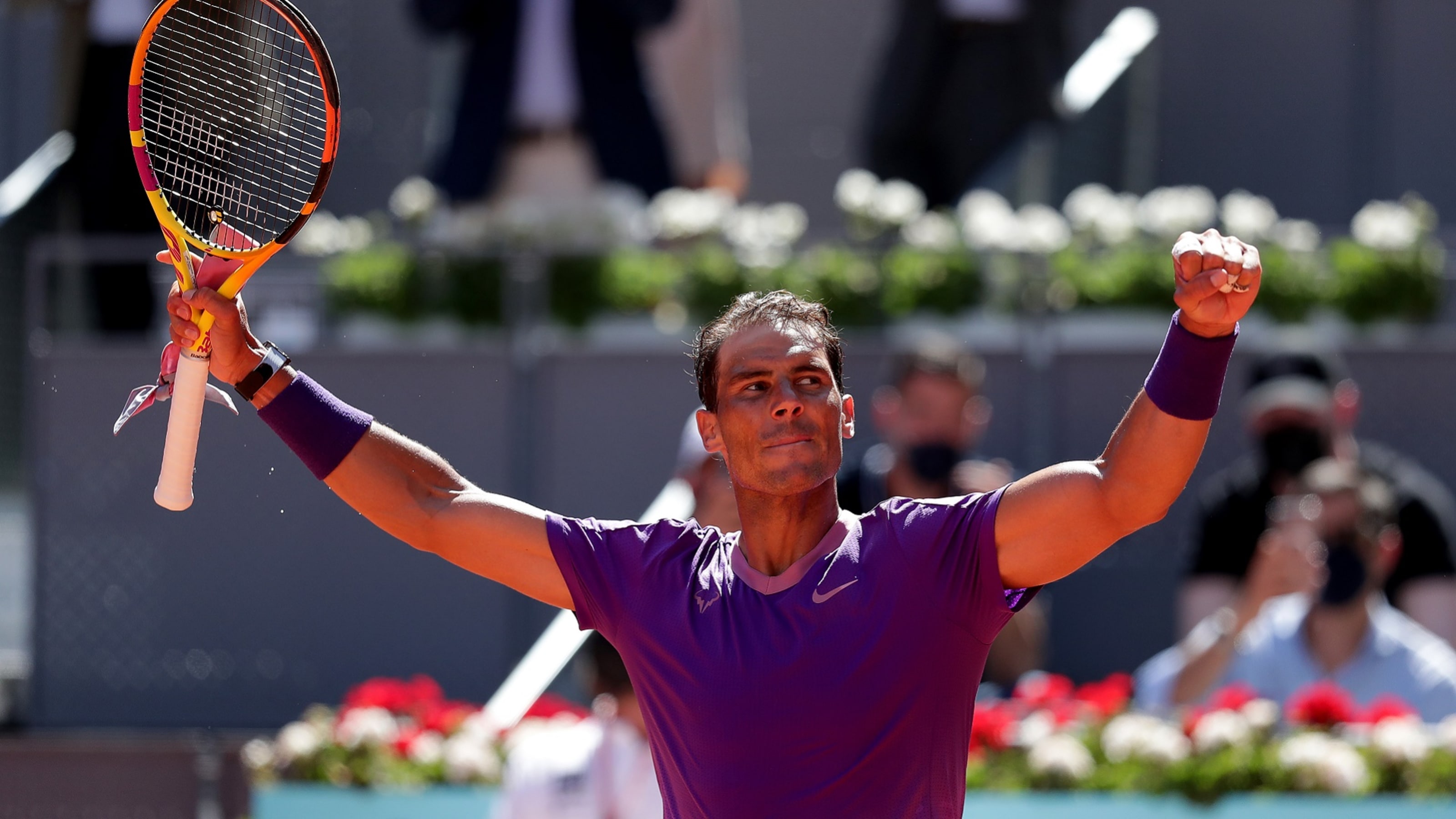 テニス Atp1000マドリードop第7日 ナダルが8強進出 メドベージェフ チチパスは16強敗退