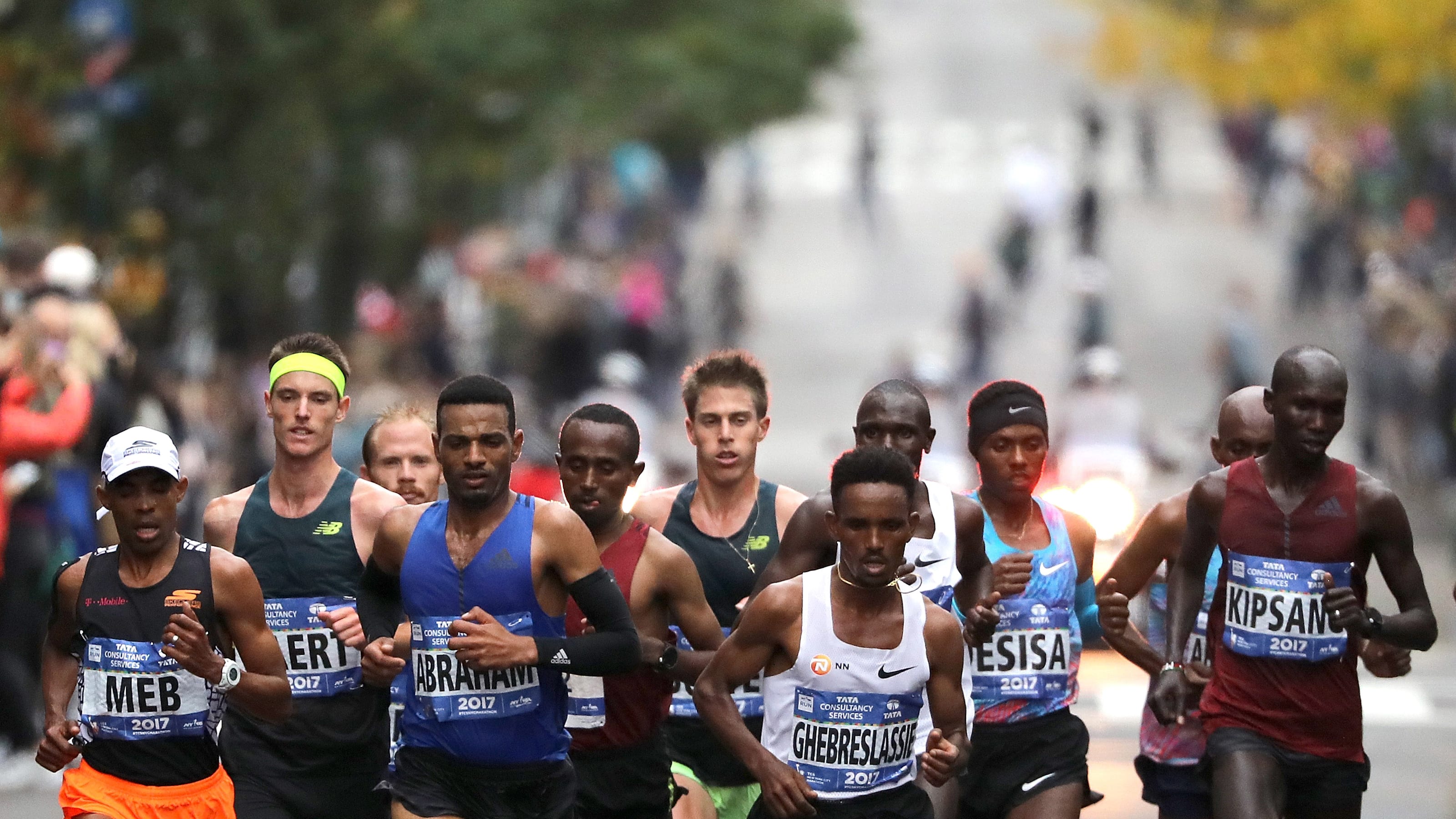 New York City Marathon Records, stats photo