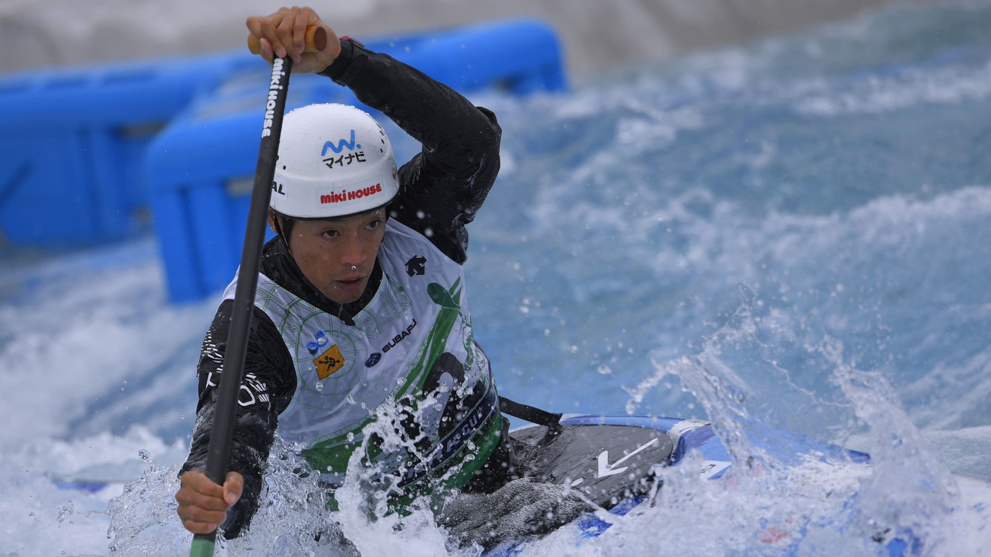 リオ五輪銅 羽根田卓也ら準決勝へ カヌースラローム 東京五輪日本代表最終選考会1日目