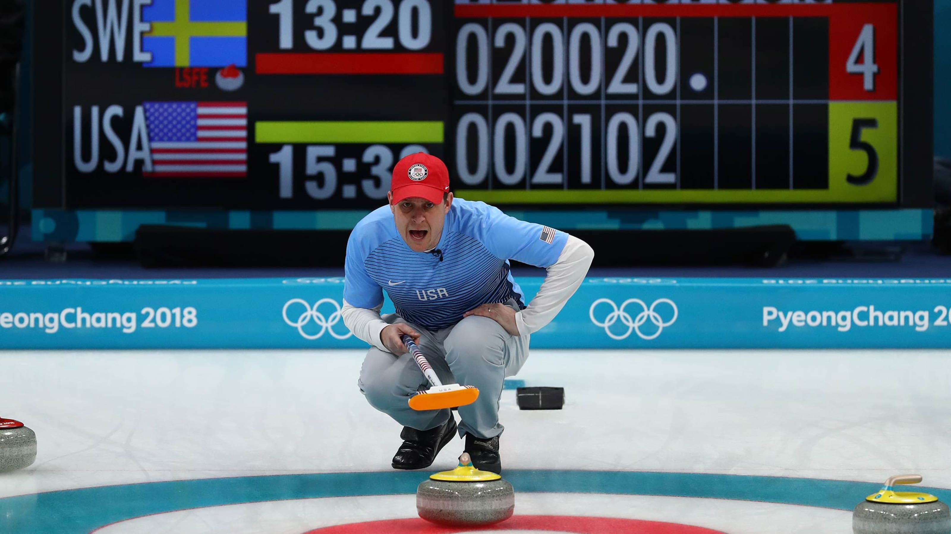 Usa Stun Sweden To Win First Ever Men S Curling Gold Olympic News