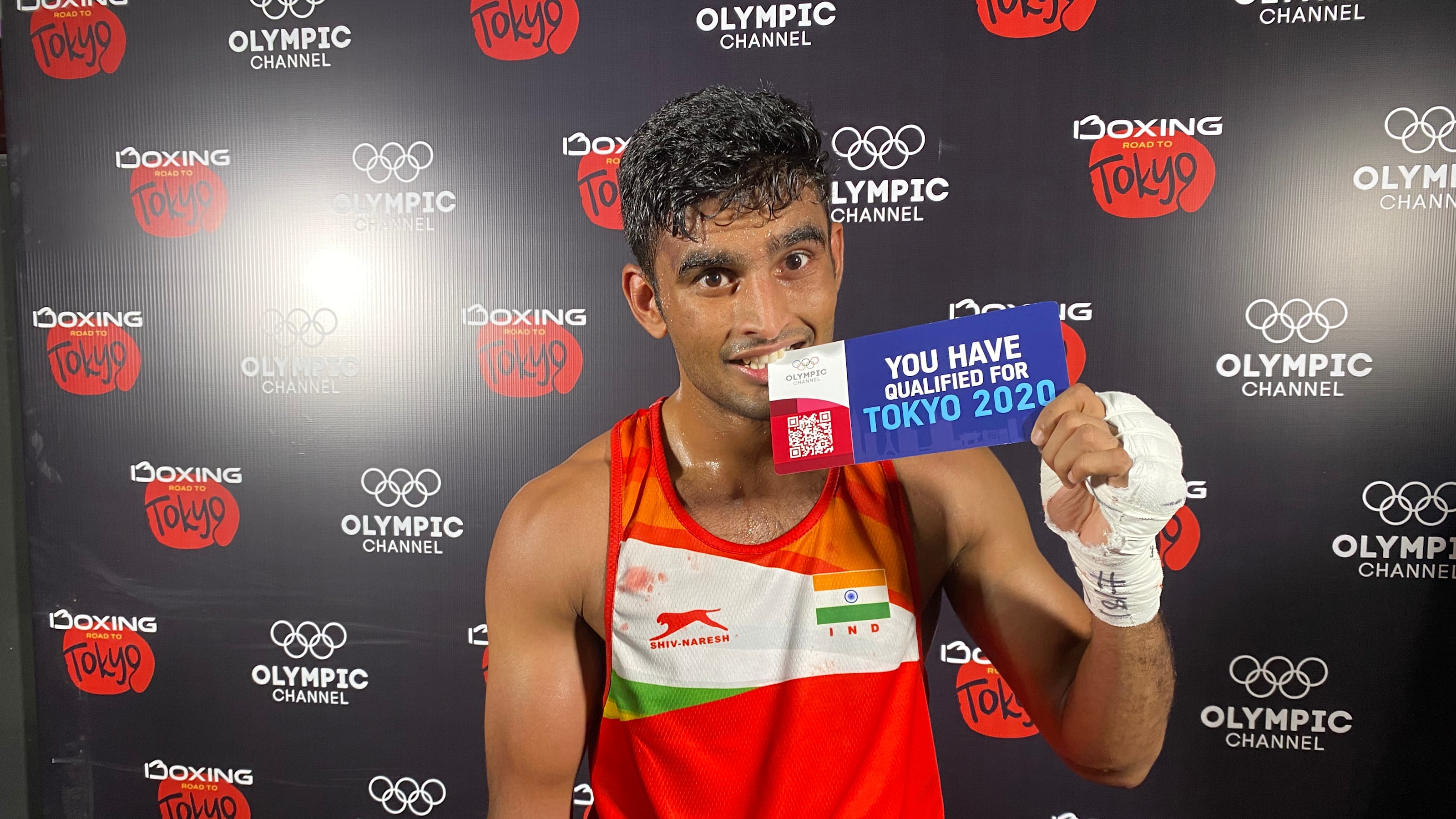 Manish Kaushik wins box off to qualify for 2020 Olympics