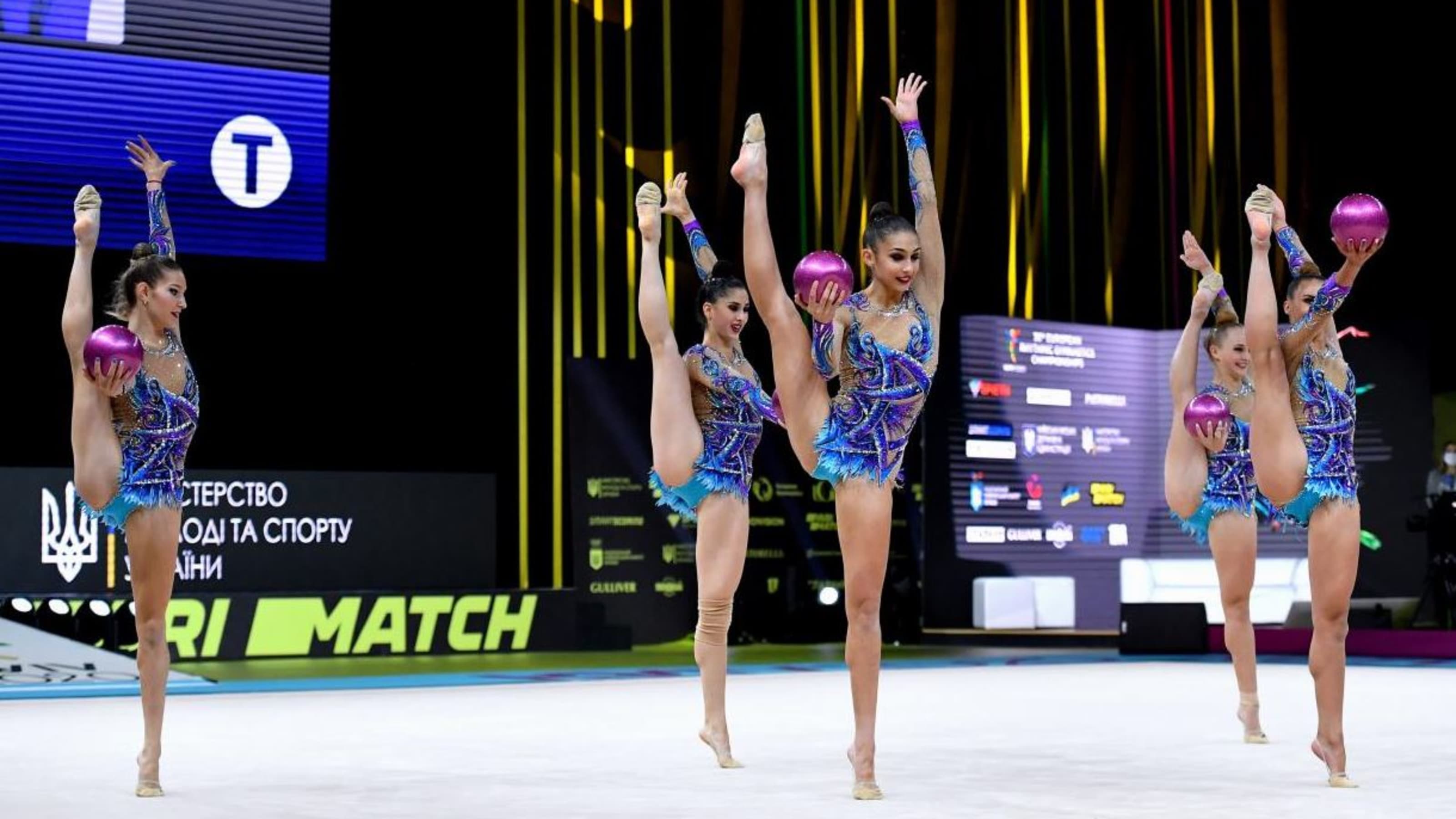 Israel Win Group All Around At European Rhythmic Gymnastics Championships