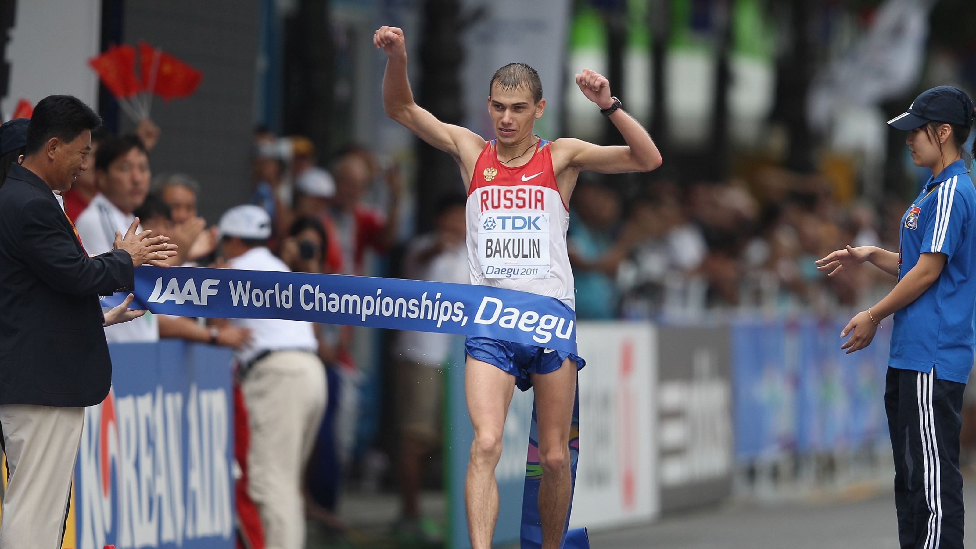 世界陸上金のロシア競歩選手 2度目のドーピング違反で8年間の出場停止処分