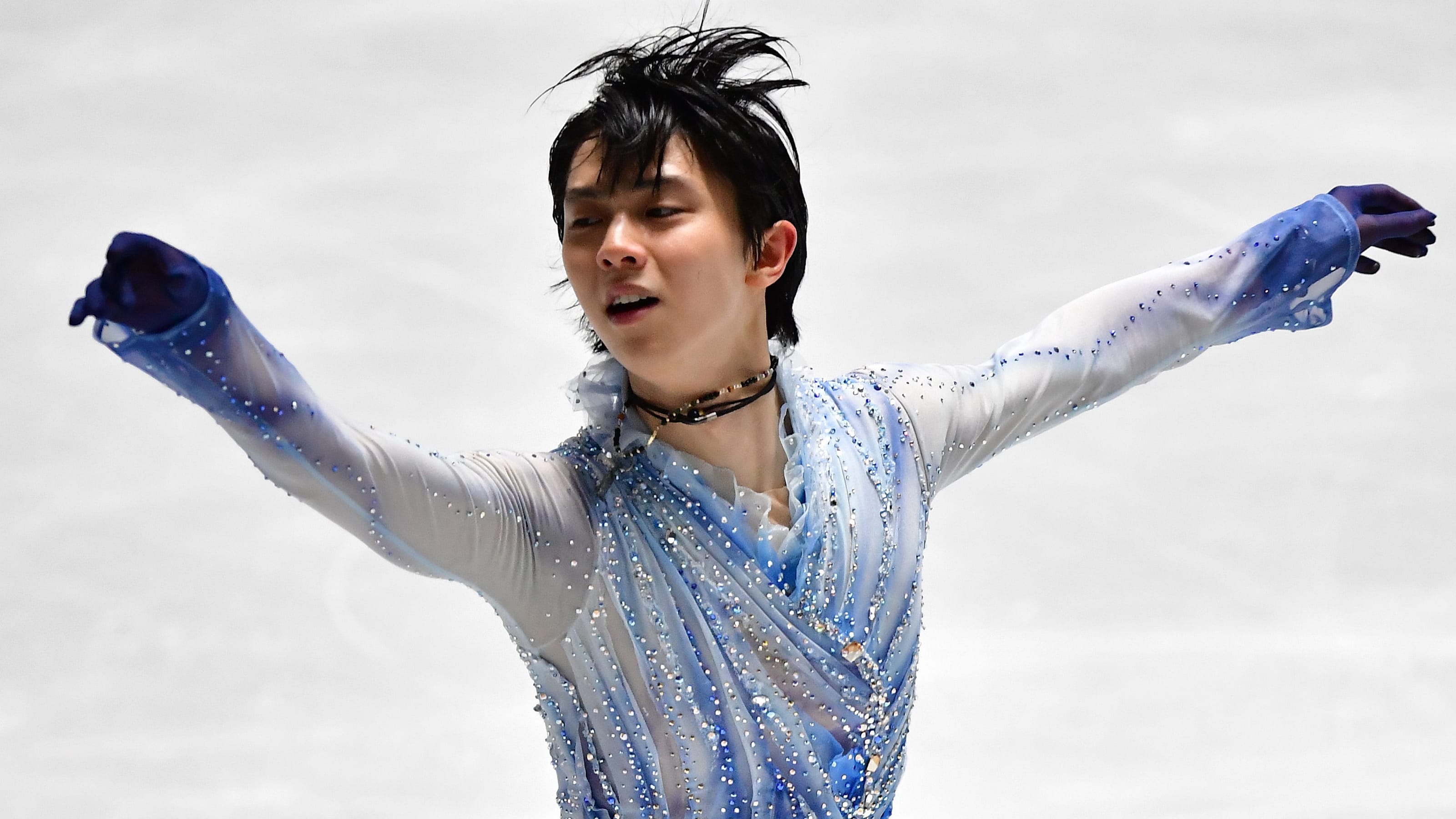 全日本フィギュアスケート選手権 男子sp 羽生結弦が世界最高得点で首位発進