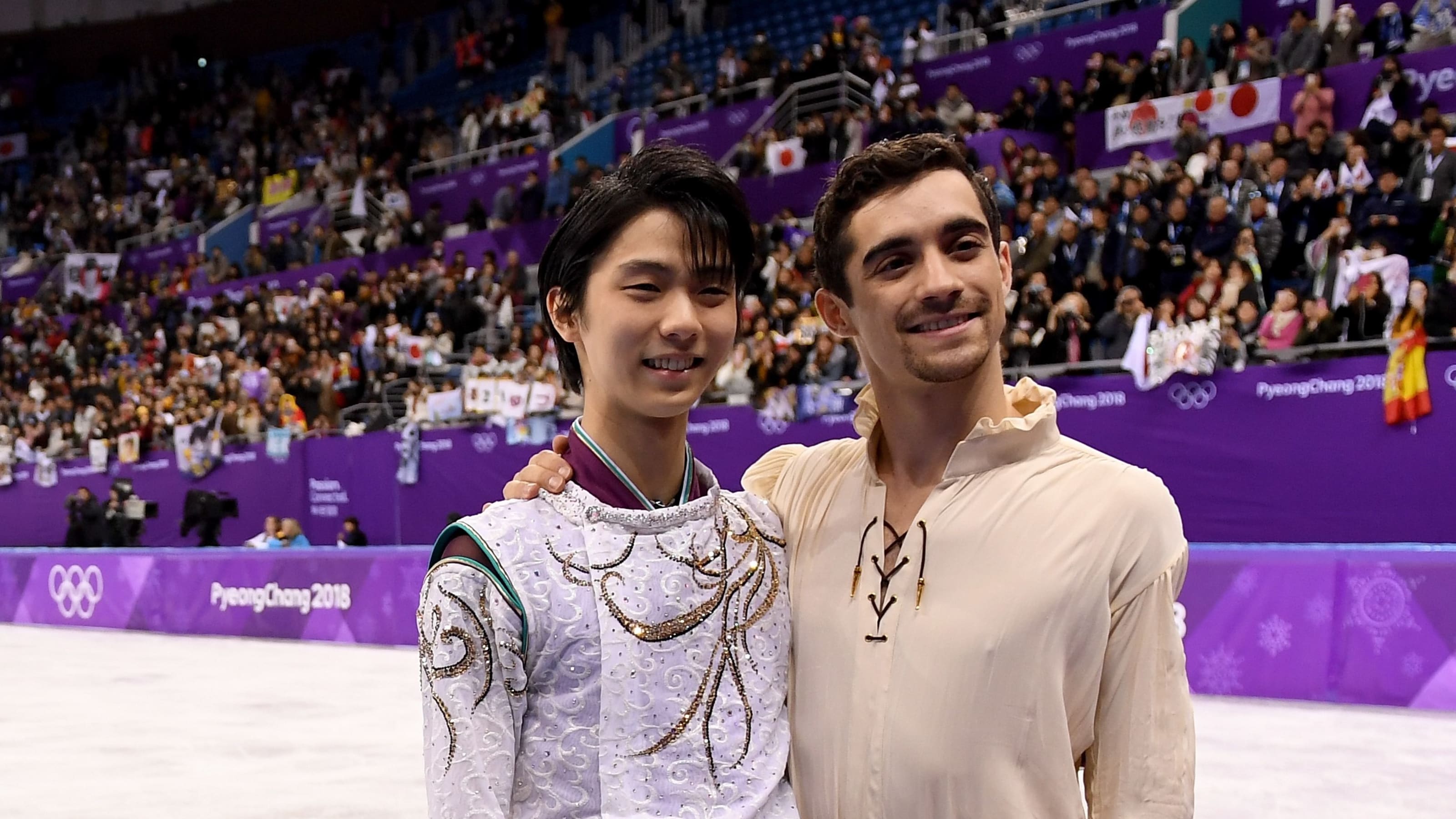 羽生結弦がフェルナンデスと再会 フェルナンデス 私が来ることは知っていたはず