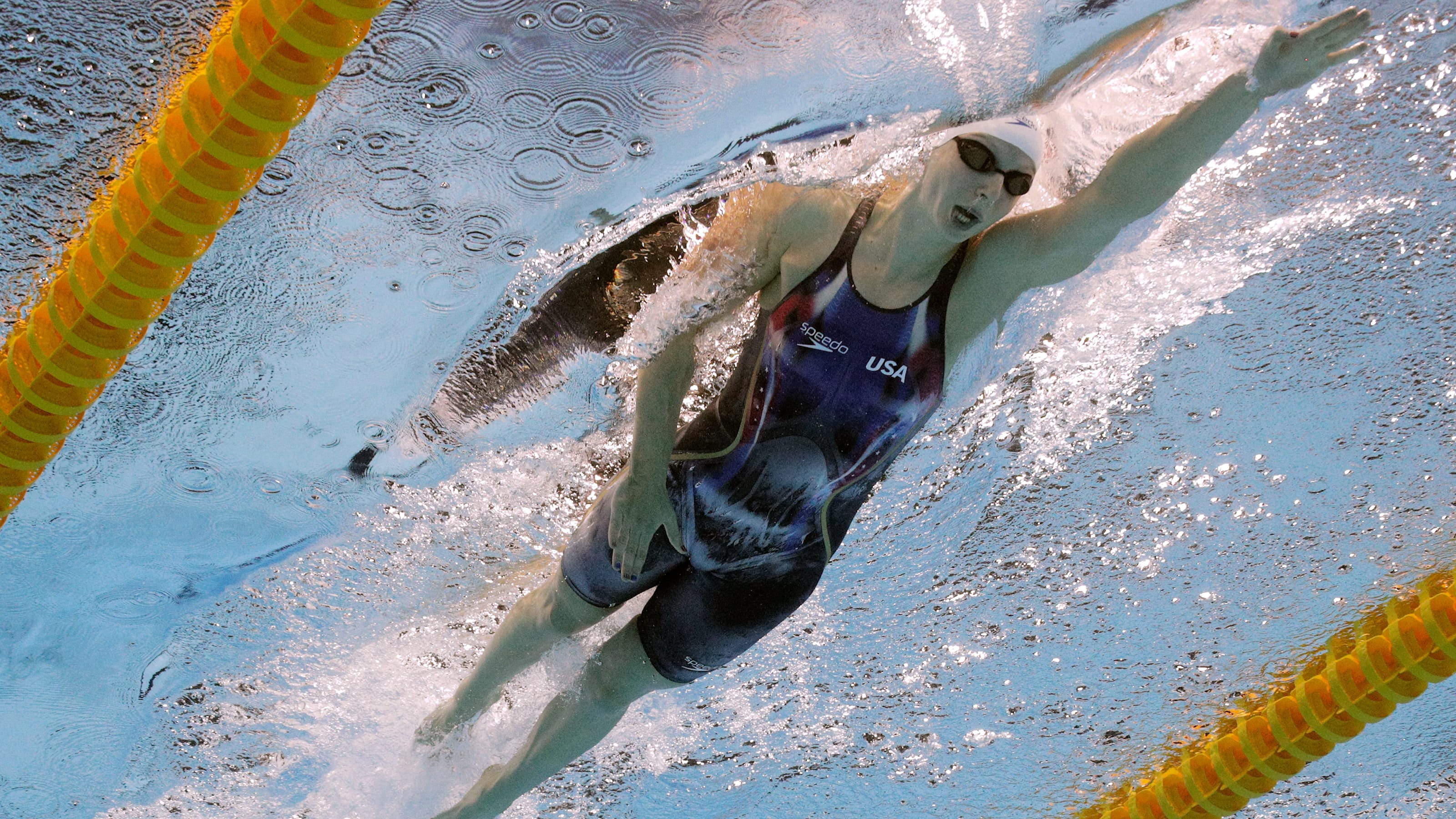 Katie Ledecky Racing Against Men That Would Be Fun