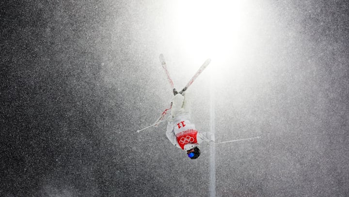 Jimi Salonen of Team Finland trains at Genting Snow Park