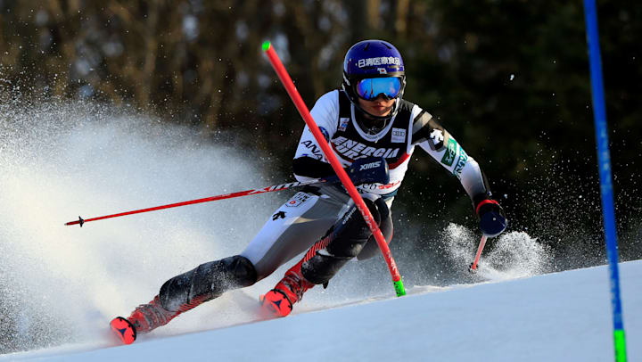 アルペンスキー 女子回転w杯4戦目 安藤麻 前田知沙樹らは