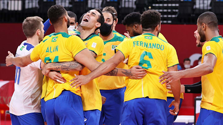 Brasil Vence A Argentina De Virada No Volei Masculino