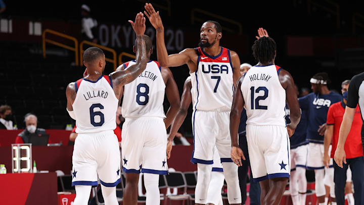 Olympic Men S Basketball Quarter Finals Set U S Will Meet Spain