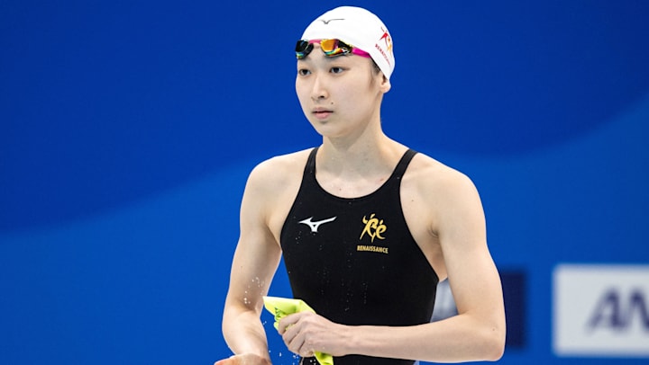 池江璃花子が女子50mバタフライ優勝 派遣標準記録も突破 競泳 日本選手権第1日