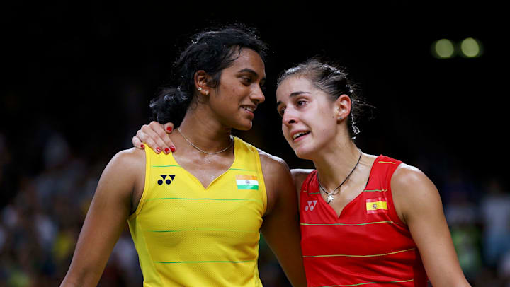 Tokyo 2020 Badminton Pv Sindhu Sends Carolina Marin Well Wishes After Injury Withdrawal