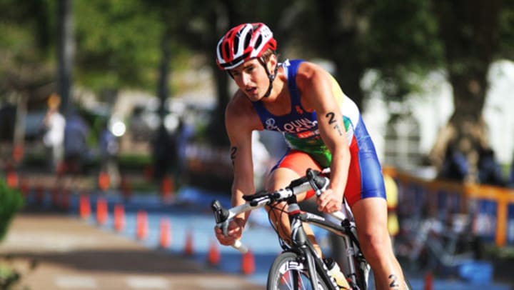 Olympic Solidary: Abrahm Louw, triathlon