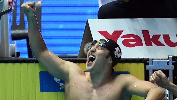 世界水泳 競泳5日目 瀬戸大也が男子0m個人メドレーで金メダル