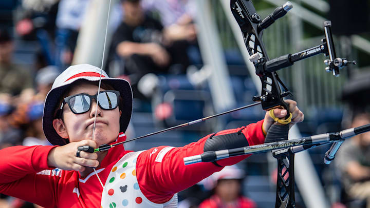 アーチェリー東京五輪テストイベント開幕 リカーブ予選で武藤弘樹 杉本智美らが上位