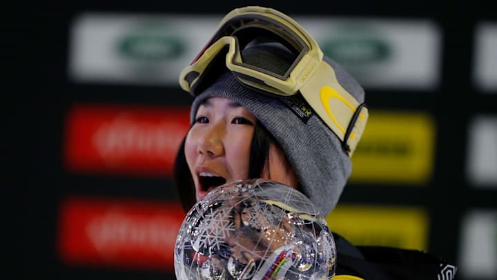 女子スロープスタイルで岩渕麗楽が優勝 村瀬心椛が2位 スノーボードw杯 シルヴァプラーナ大会