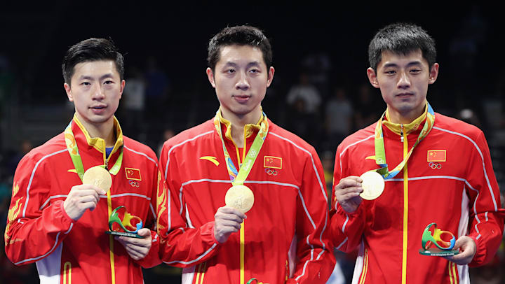 China: 53 Gold Medals in Table Tennis