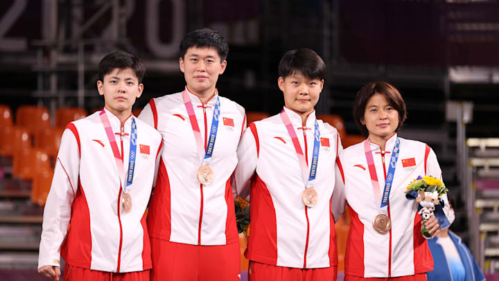 中国三人女篮 我们也有自己的精神