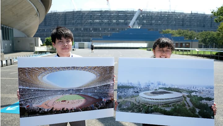 オリンピックスタジアムの新国立競技場は47都道府県の木材を使用