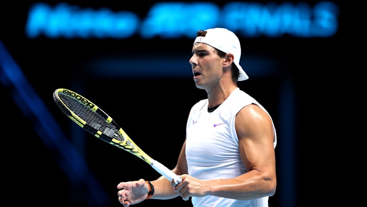 テニス Atpファイナルズ初制覇を狙うナダル 1位でシーズンを終えたい