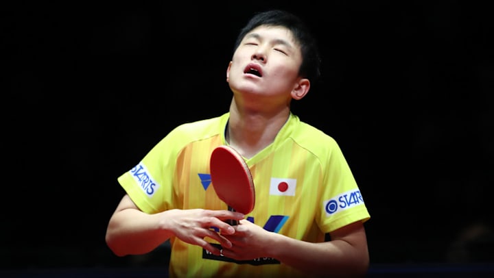 張本智和 シングルス初戦敗退 石川佳純との混合も精彩欠く 卓球 チェコop1回戦