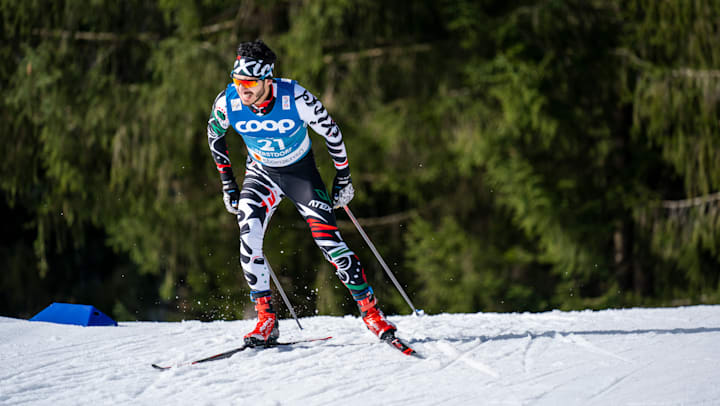 Esquiadores de fondo latinos en los Juegos Olímpicos de Invierno Beijing 2022