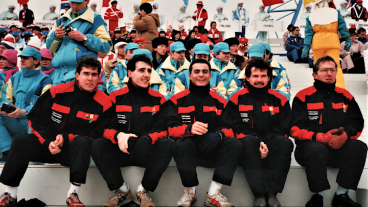 Conheça a história do bobsled de Portugal nos Jogos Olímpicos de Inverno  Calgary 1988.