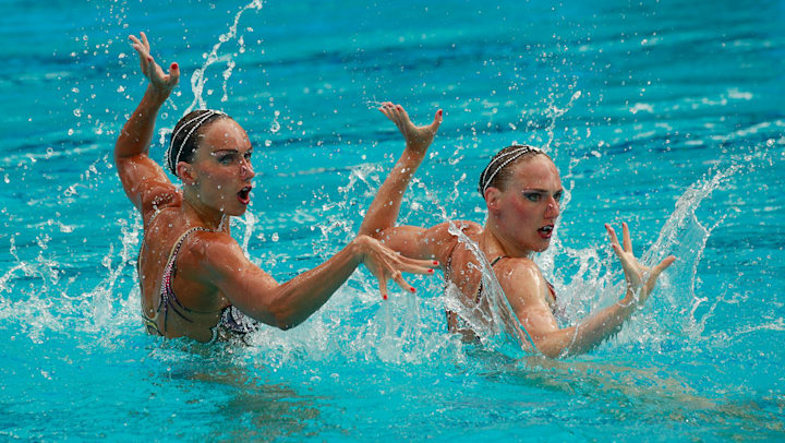 Natalia Ishchenko Et Svetlana Romashina Invincibles En Natation Synchronisee Actualite Olympique