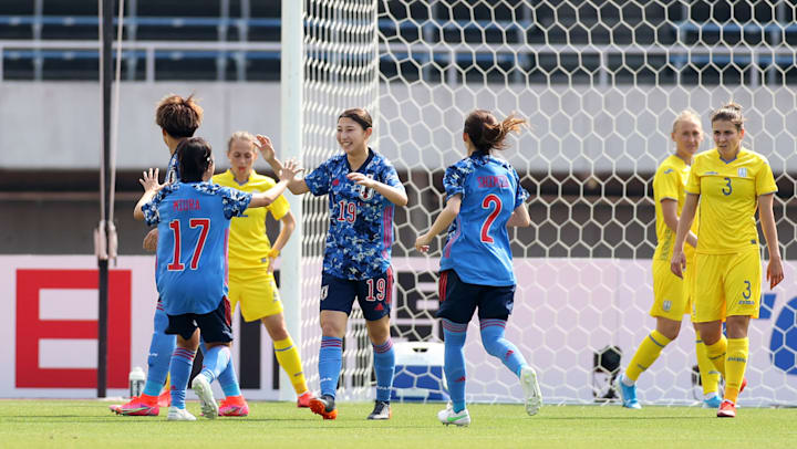 サッカー なでしこジャパン ウクライナ代表に8 0で勝利