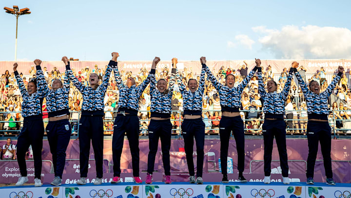 在沙地上取得令人振奋的成功 