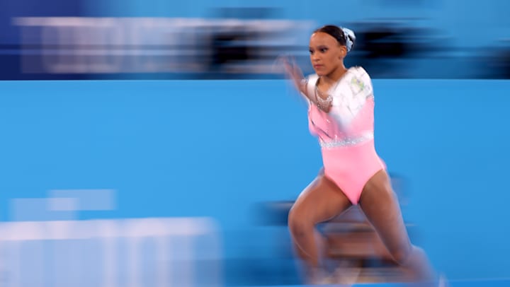 Rebeca Andrade salta para a glória nos Jogos Tóquio 2020