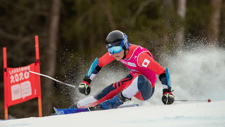 Le Skieur Japonais Kimishima Veut Skier Comme Son Hero Messi Joue Au Football Actualite Olympique