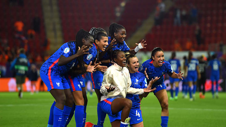 For the first time ever, France reach the SFs of the UEFA Women's Euros 