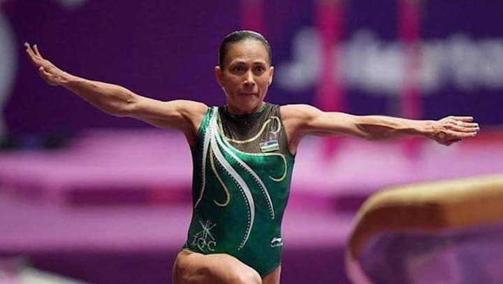 Guts And Gymnastics 43 Year Old Phenom Oksana Chusovitina Isn T Finished Yet