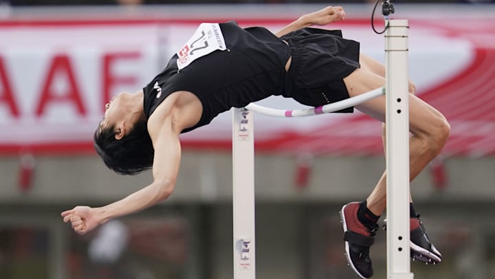 男子走高跳 戸邉直人とバルシムが両者優勝 陸上競技 東京五輪テスト大会