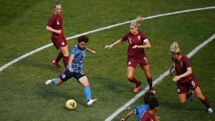女子サッカー シービリーブスカップ なでしこジャパンがイングランドに敗れて連敗