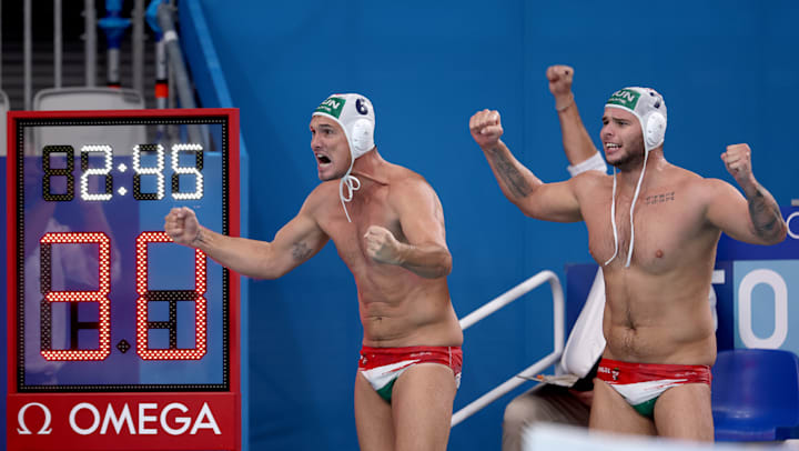 Hungary defeat Spain to win bronze in men's water polo 